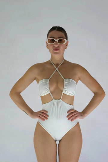 AURA Swimsuit Minimal Sustainable Swimwear
